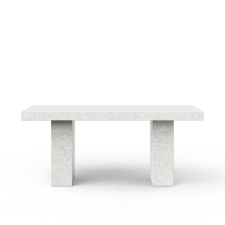 Mixx Elcor Counter Height Dining Table 39.25" x 82.75" - Ivory Terrazzo