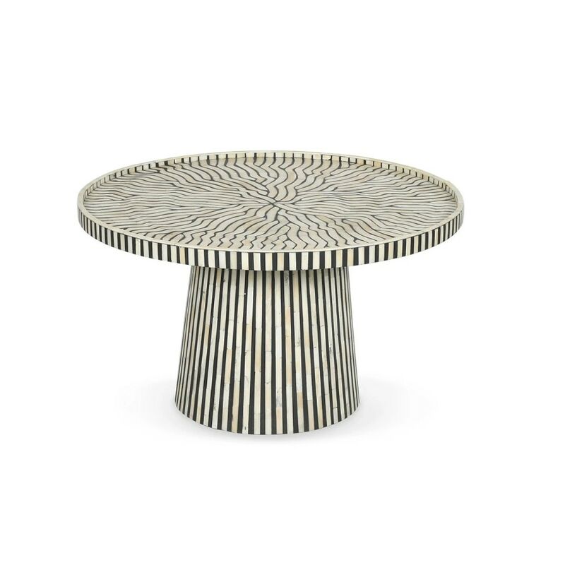 Tavira Inlay Coffee Table by Furniture Classics at ZIN Home