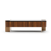 Altura Rectangle Cocktail Table 54" by Caracole