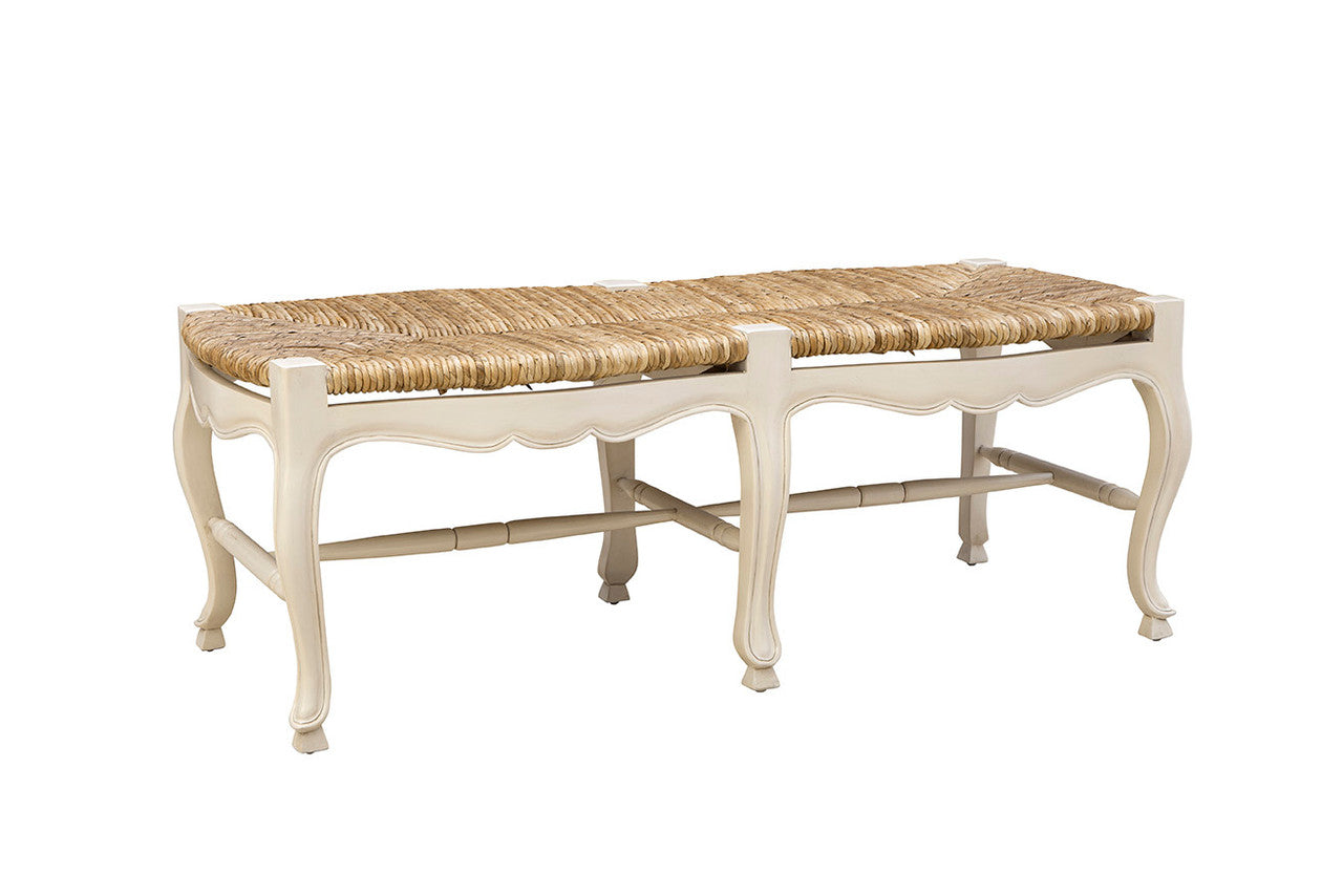 French Backless Settee - 50.25'
