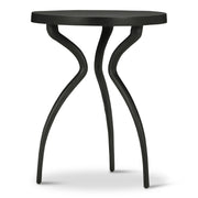 Elements Sarp End Table - Antique Zinc by Urbia - product view