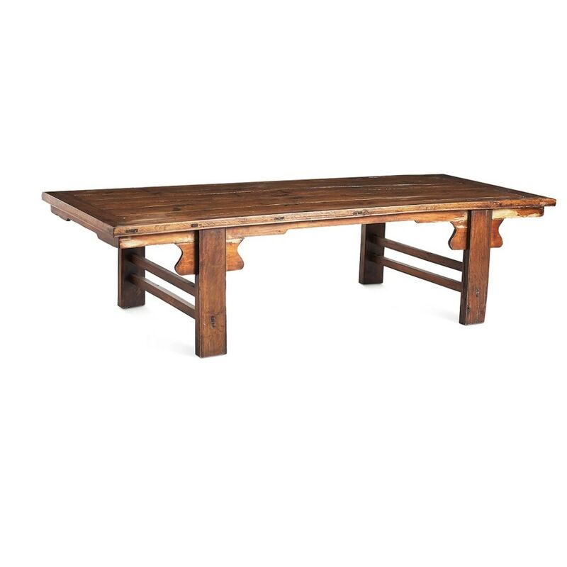 Ming Dynasty Wood Coffee Table by Furniture Classics at ZIN Home
