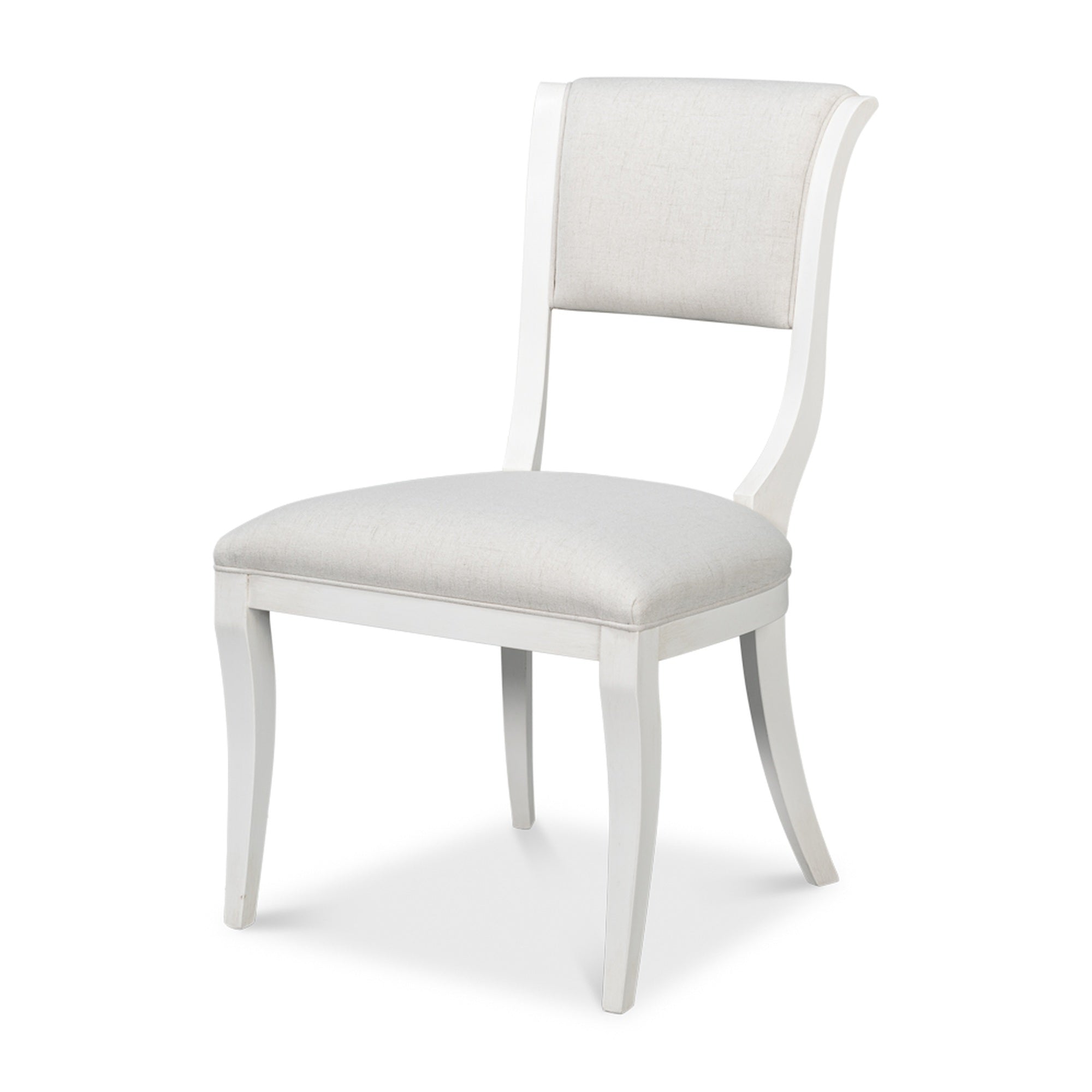 Trophy Elegant Side Chair, Cream by Sarreid Ltd