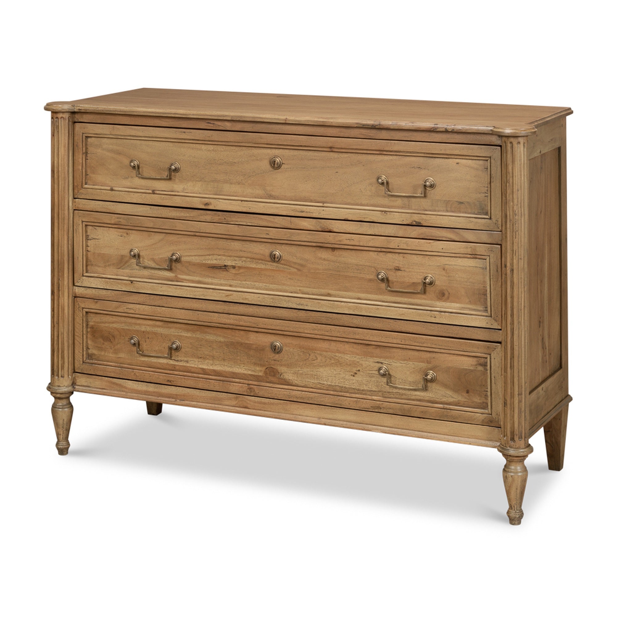 Chamberlain Chest Of Drawers, Driftwood by Sarreid Ltd