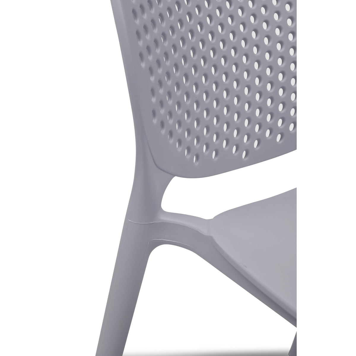 Metro Bailey Side Chair Set of 4 - Light Grey Seat by Urbia - detail 6