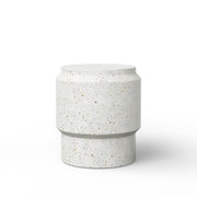 Mixx - Barrel Stool - Ivory Terrazzo