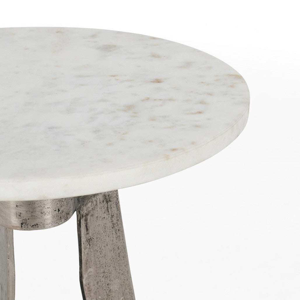 Leyton Marble Small AccentTable