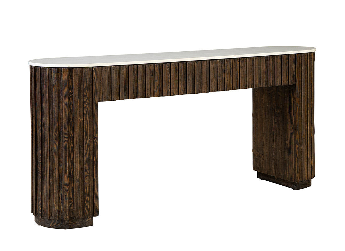 Marble Cheers Console - 70.75'