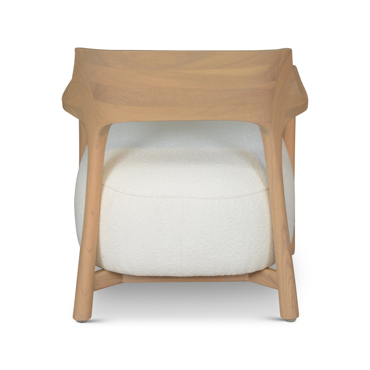 Betsy Accent Chair Natural, Iverness White by Urbia - detail 4