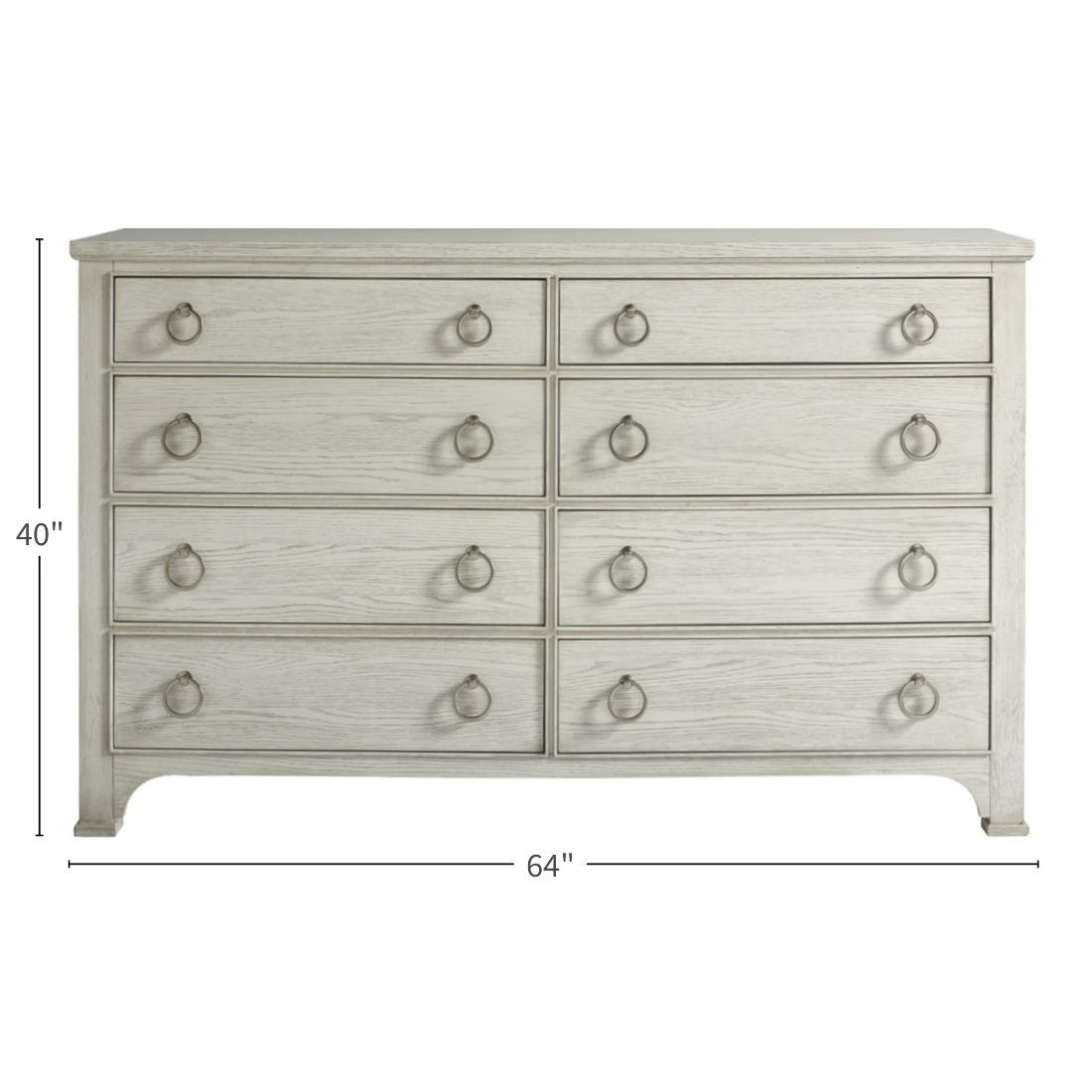 Universal Furniture Escape-Coastal Living Home Collection Small The Space 8 Drawer Dresser 