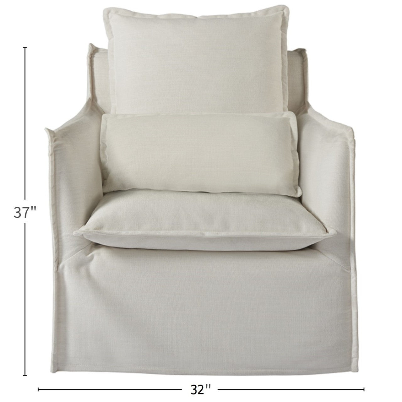 Coastal Living Siesta Key Upholstered Swivel Chair