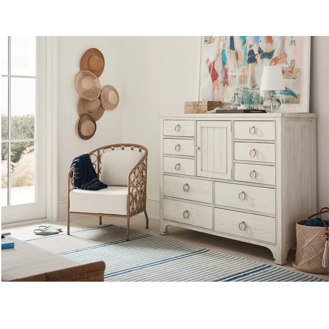 Universal Furniture Escape Coastal Living Home Collection The Escape Dressing Chest
