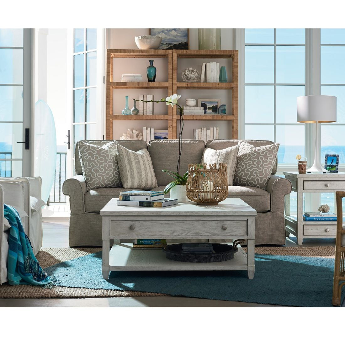 Universal Escape Coastal Living Home Collection Topsail Lifttop Table