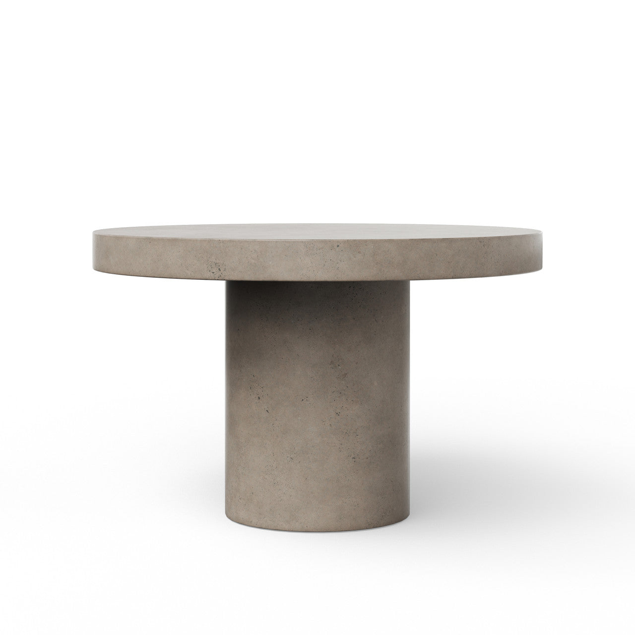 Mixx - Circa Dining Table - 47.25"Dia. - Dark Grey