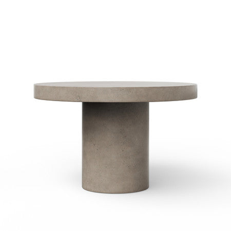 Mixx Circa Dining Table 47.25"Dia. - Dark Grey