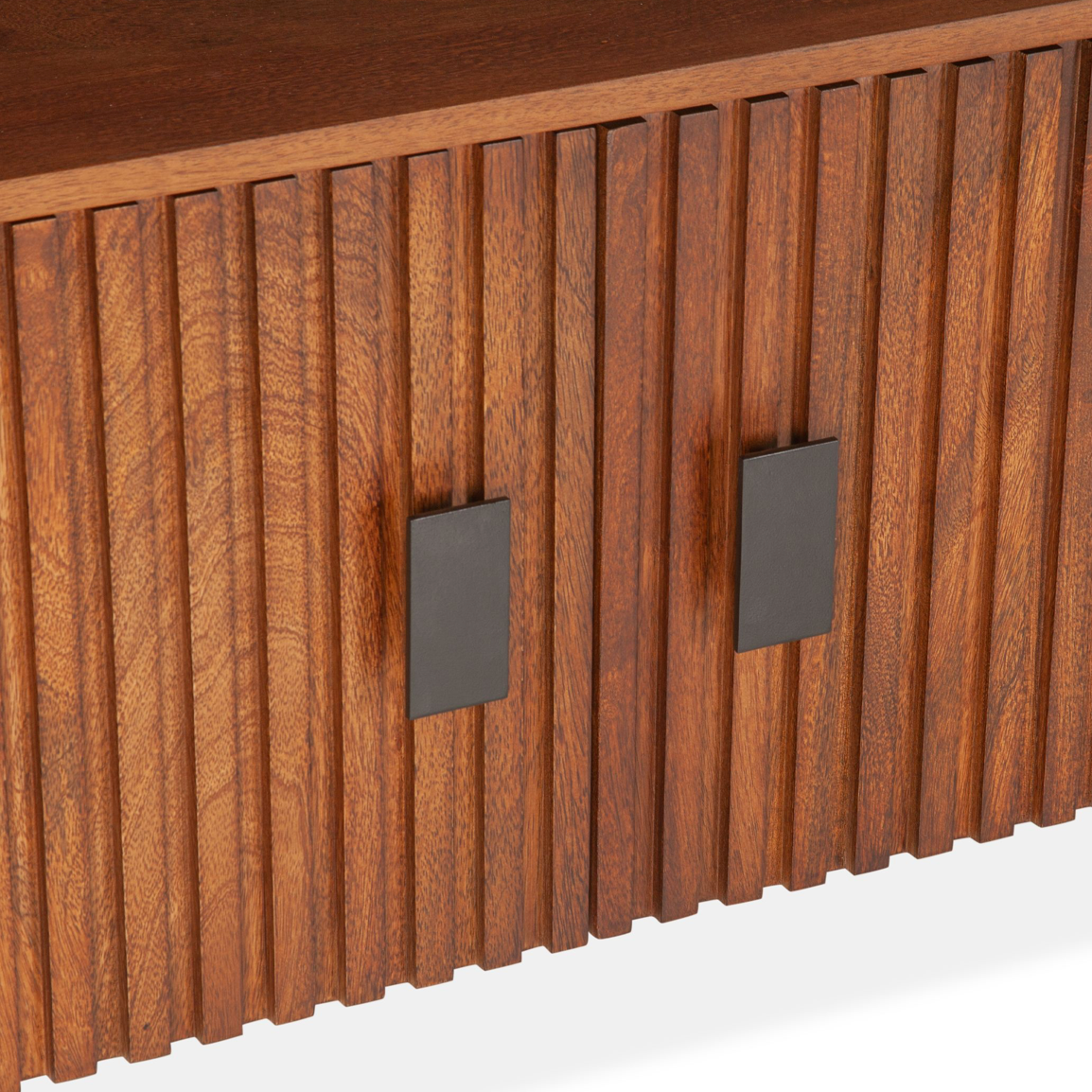 Valor 67" Plasma Cabinet  Pecan Brown