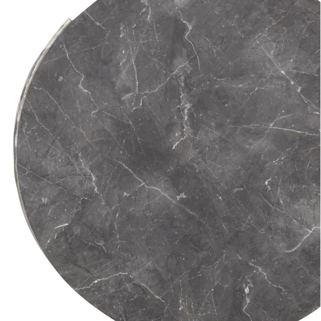 Honor 42" Round White Wash and Grey Coffee Table