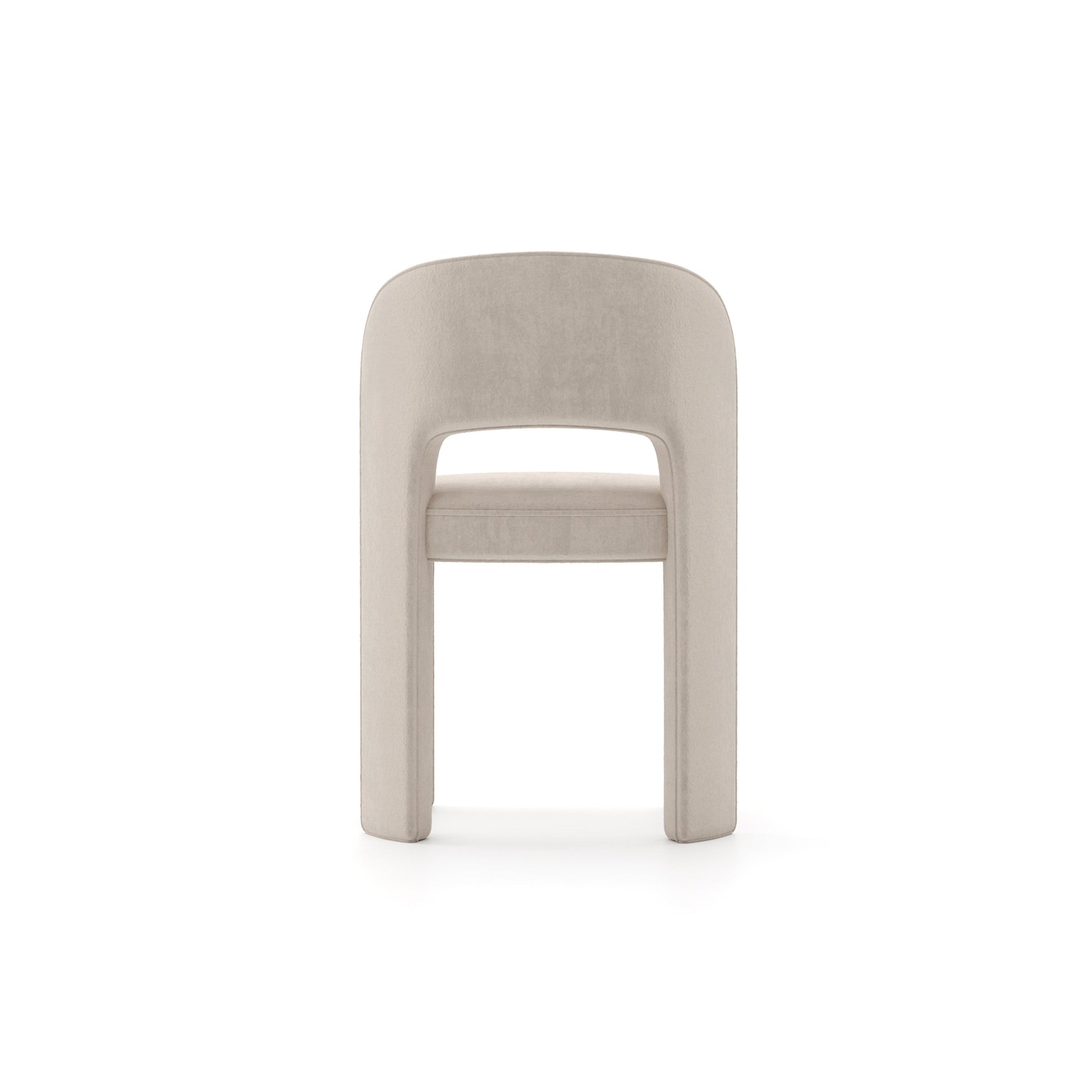 Overlap Side Chair Ivory 20.75" by Caracole - view 6
