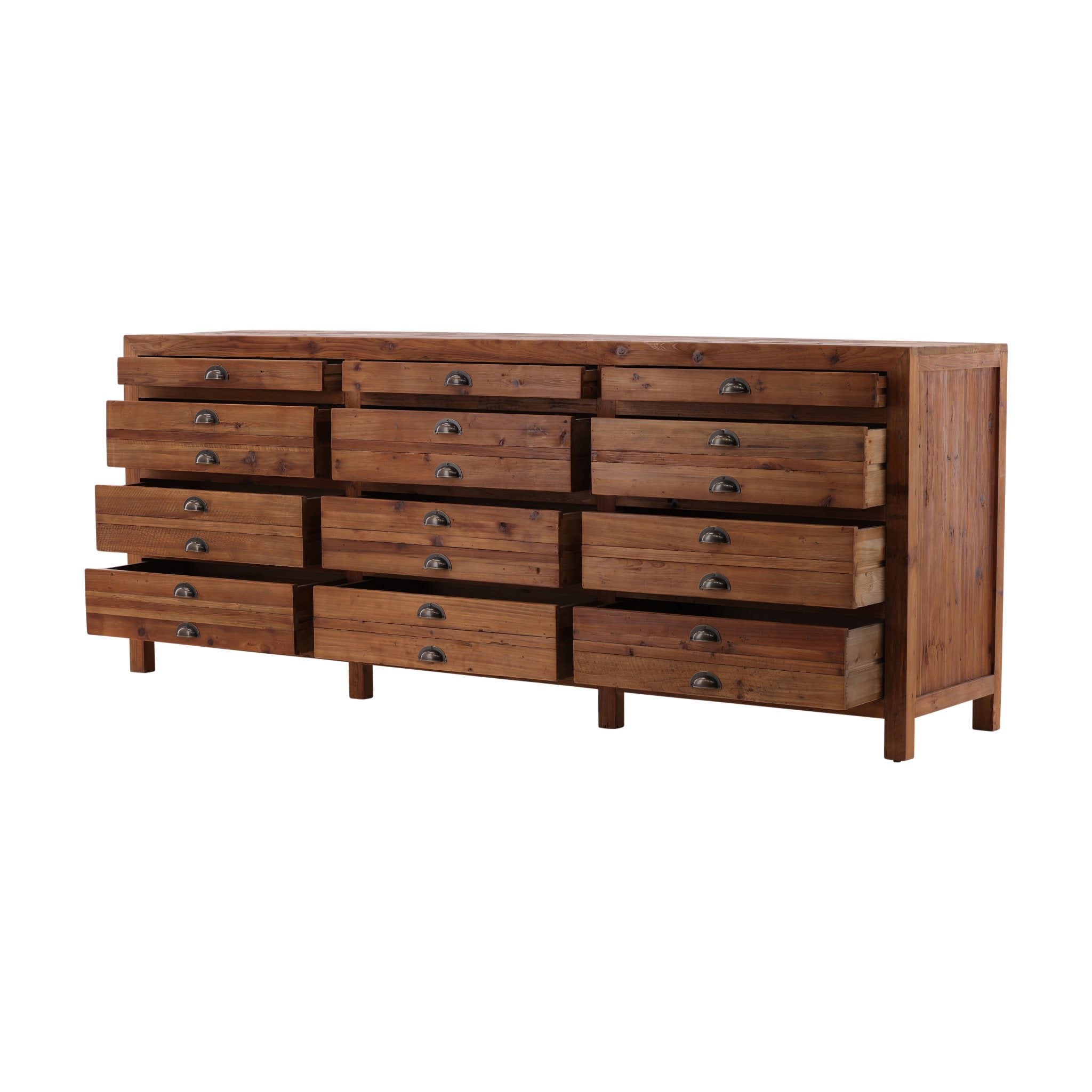 Natural Apothecary Chest detail view by Furniture Classics at ZIN Home