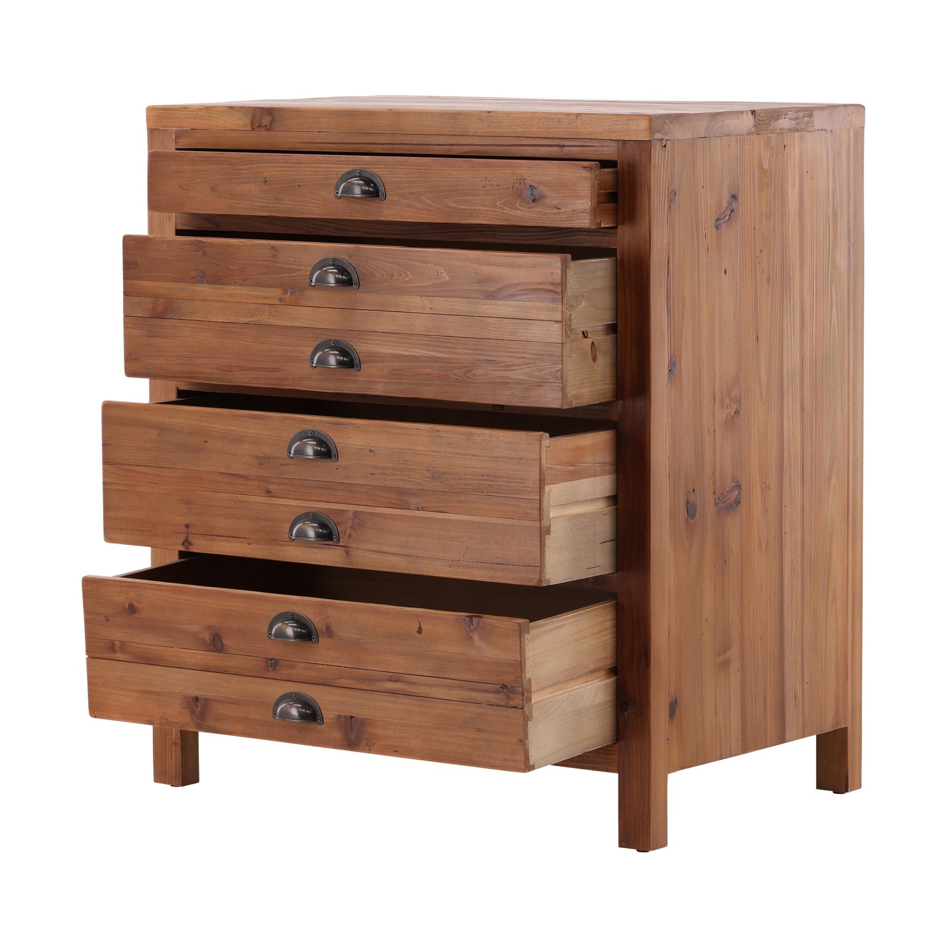 Small Natural Apothecary Chest detail view by Furniture Classics at ZIN Home