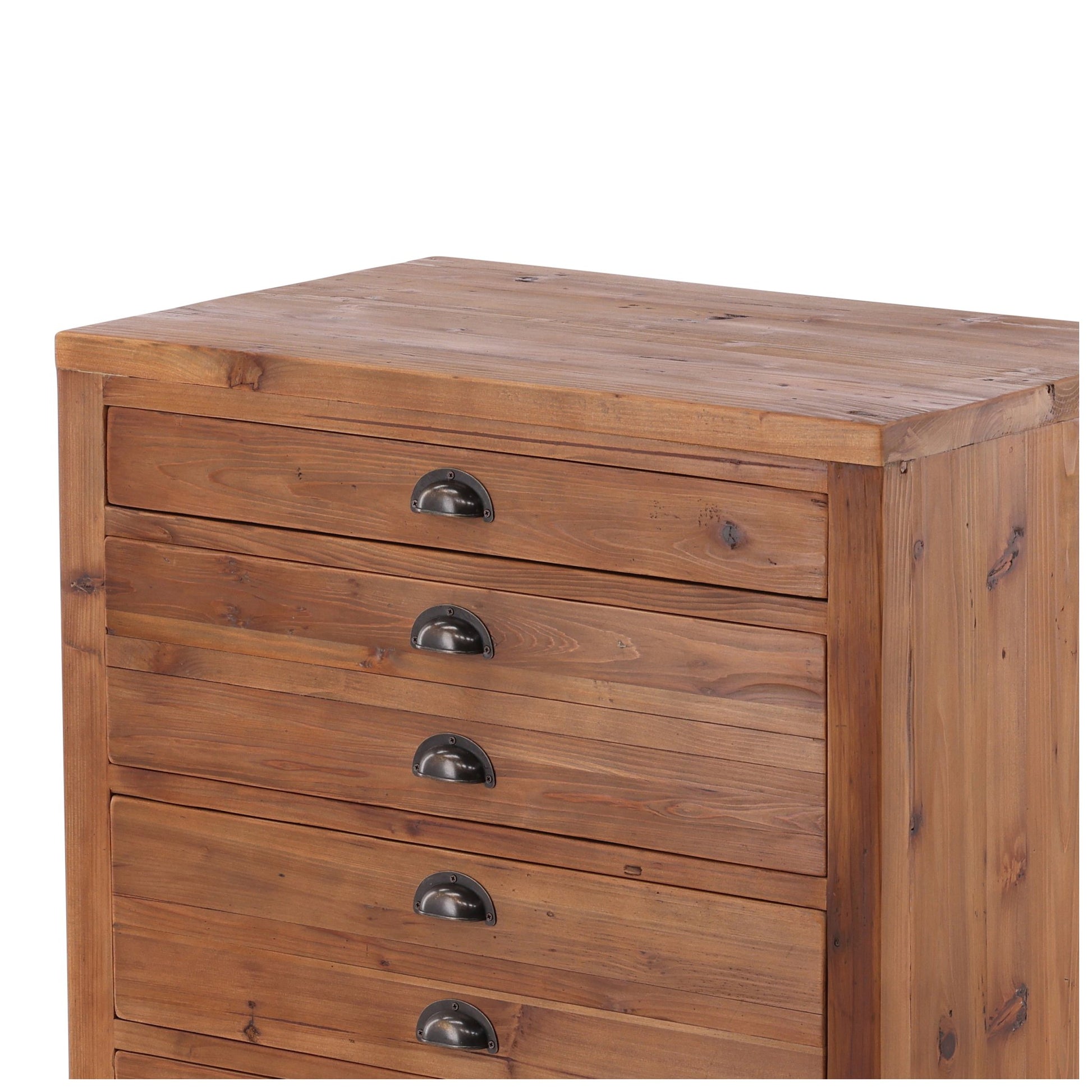 Small Natural Apothecary Chest detail view by Furniture Classics at ZIN Home