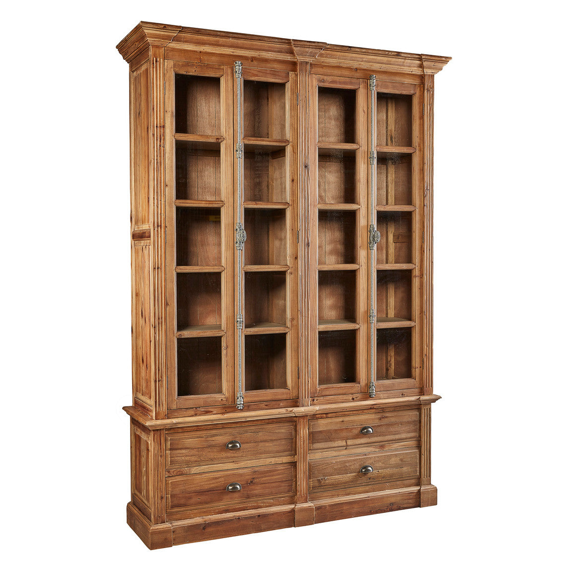 Natural Old Fir Bookcase - 66'