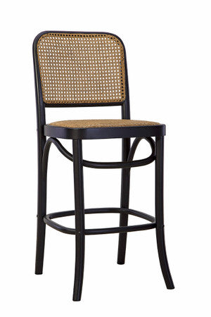 Black Cleveland Counter Stool - 17' by Furniture Classics at ZIN Home
