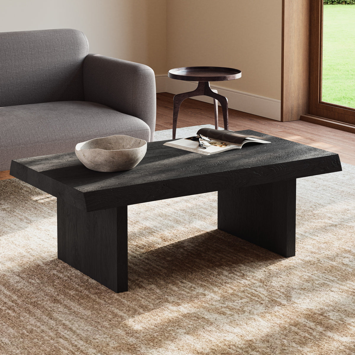 Brooks 48" Coffee Table - Ebonized by Urbia - detail 9