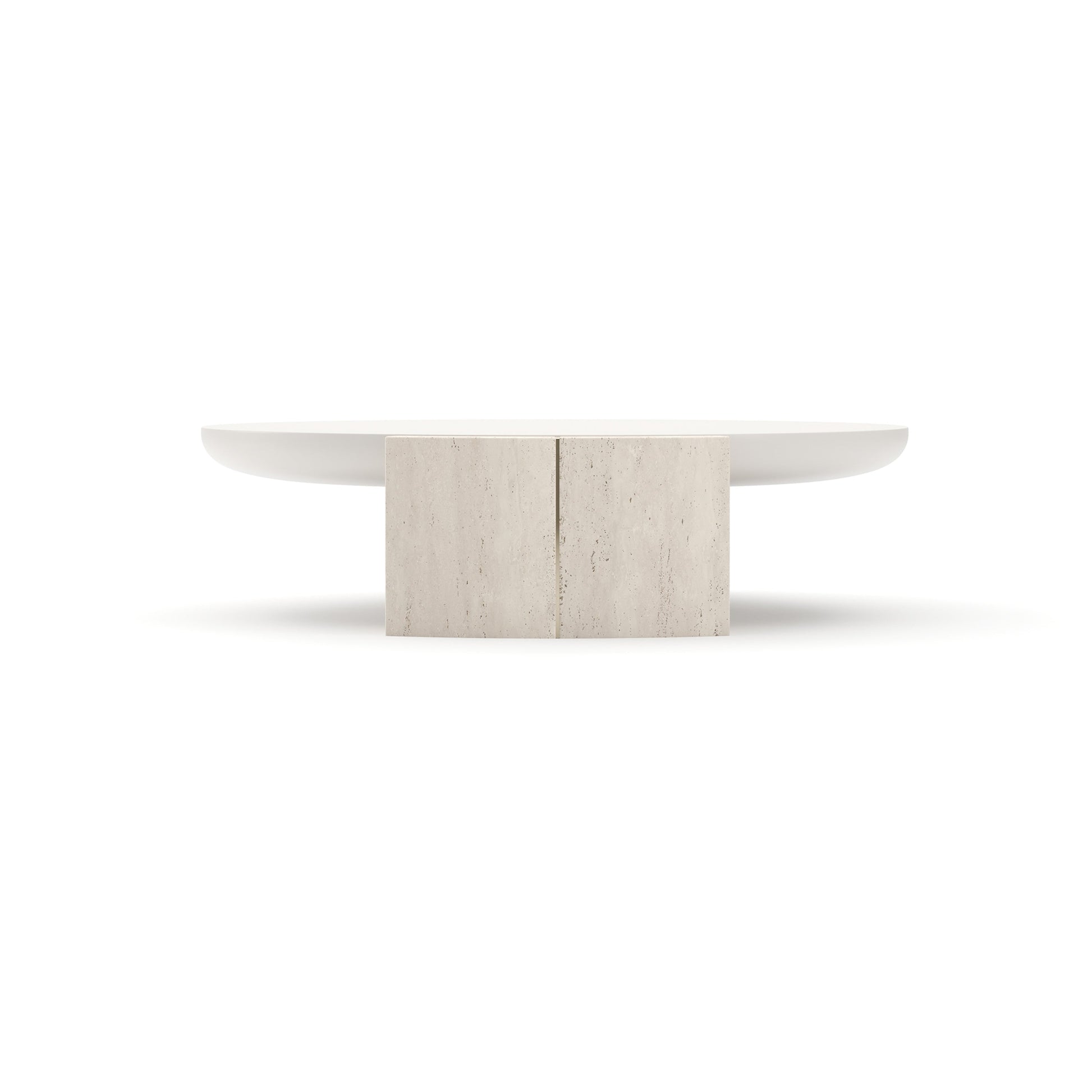 Overlap Round Cocktail Table 48" by Caracole - view 5