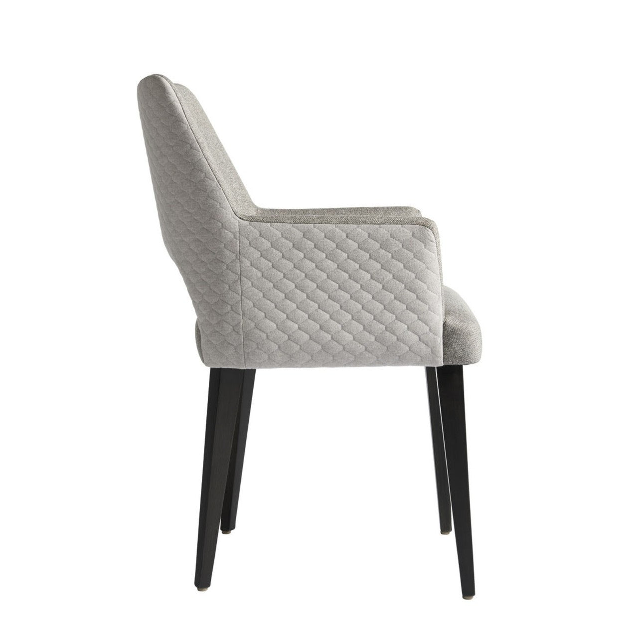 Tatum Mid-Century Upholstered Dining Arm Chair