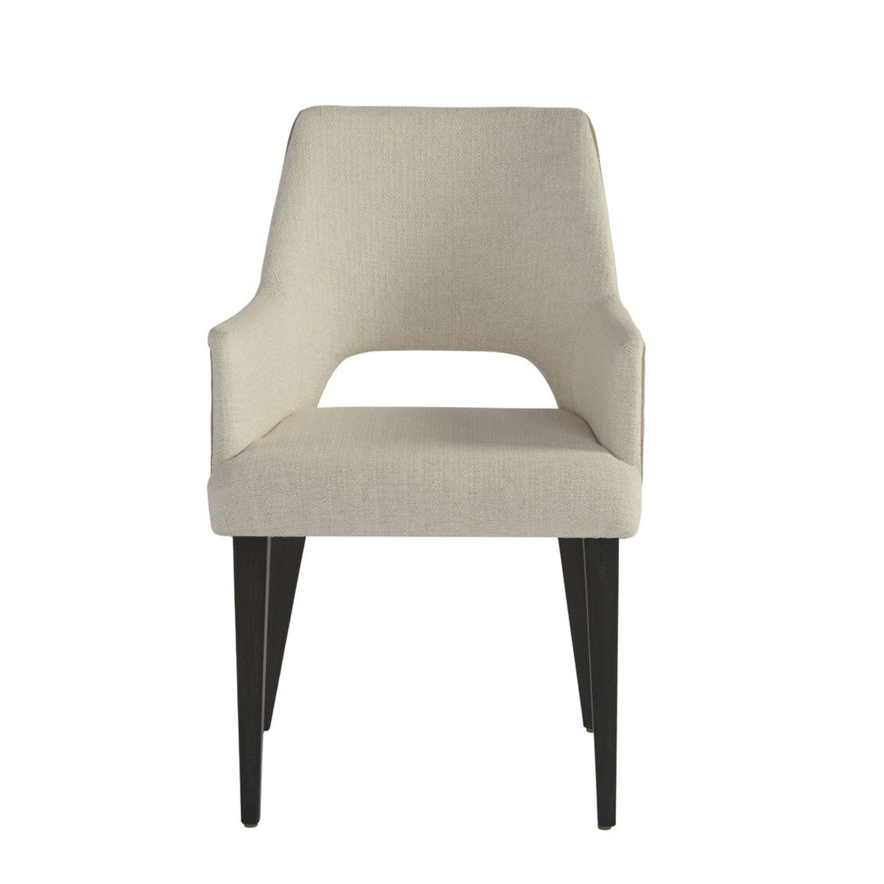 Tatum Mid-Century Upholstered Quilted Dining Arm Chairs