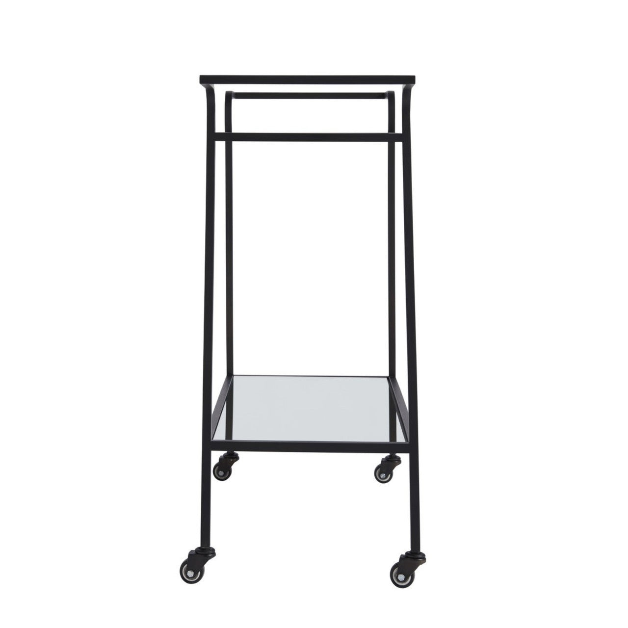 Urban Modern Antique Bronze Bar Cart
