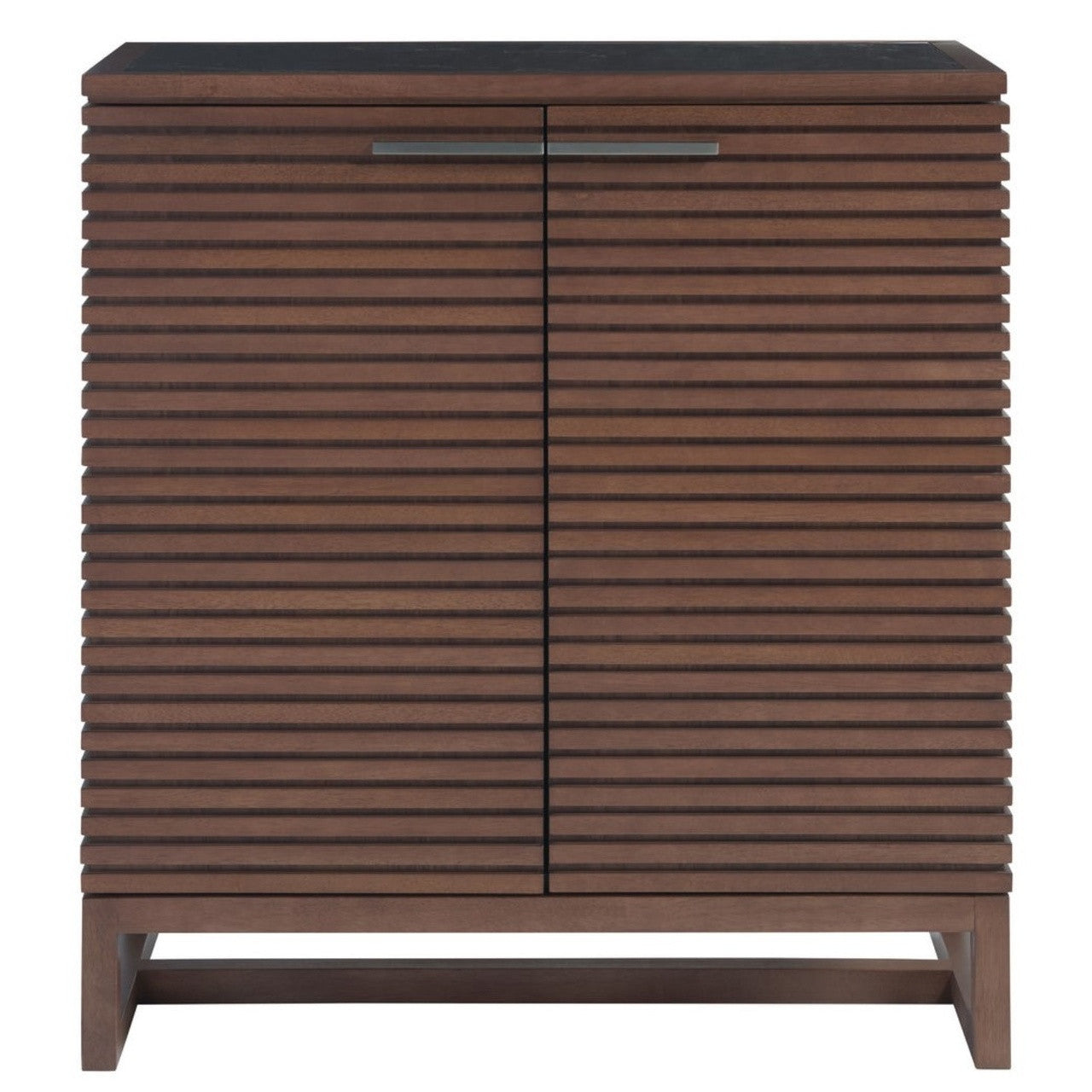 Urban Modern Marble Top Bar Cabinet