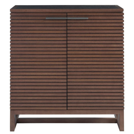 Urban Modern Marble Top Bar Cabinet