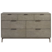 Gabby Modern Oak 7-Drawers Dresser 62"
