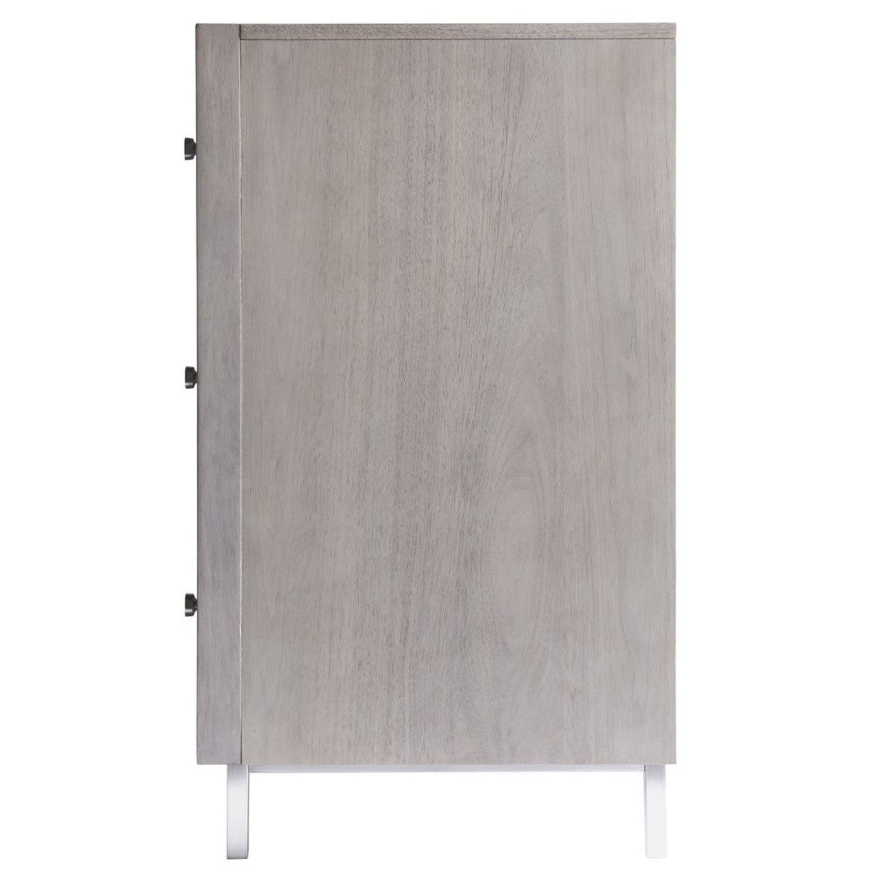 Urban Modern Mist Gray 6 Drawers Dresser 60"