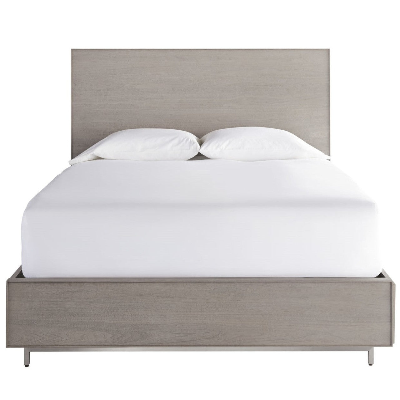 Urban Modern Mist Gray King Platform Storage Bed Frames