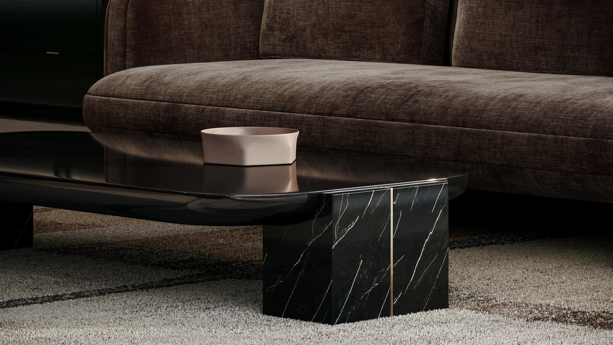 Overlap Rectangle Cocktail Table 70" by Caracole - view 7
