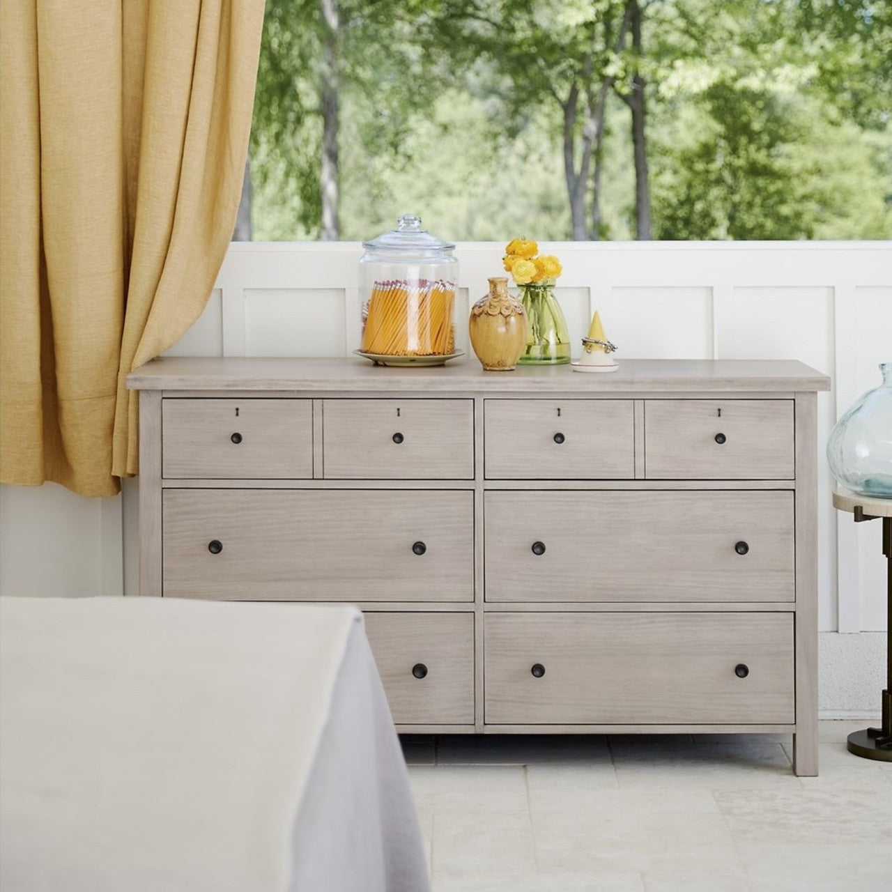 Modern Farmhouse 6-Drawers Dresser 62"