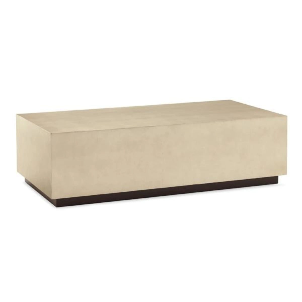 Cocktail Couture Almost Black Coffee Table 60" by Caracole