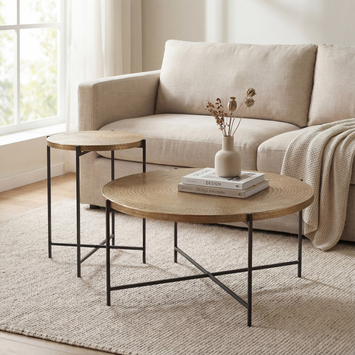 Elements Navi - Coffee Table - Antique Brass by Urbia - detail 8