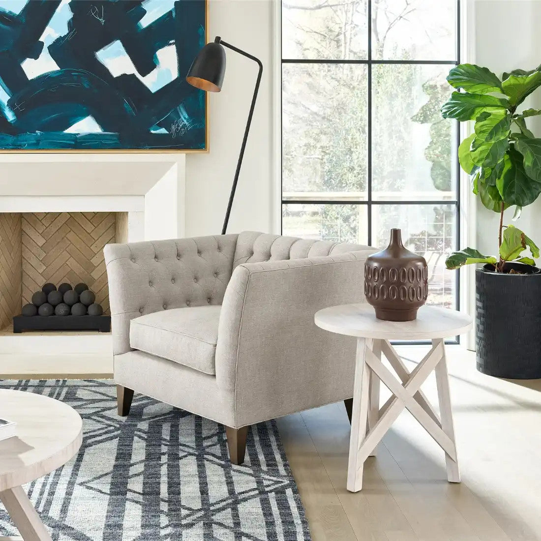 Universal Modern Farmhouse  Cricket Table