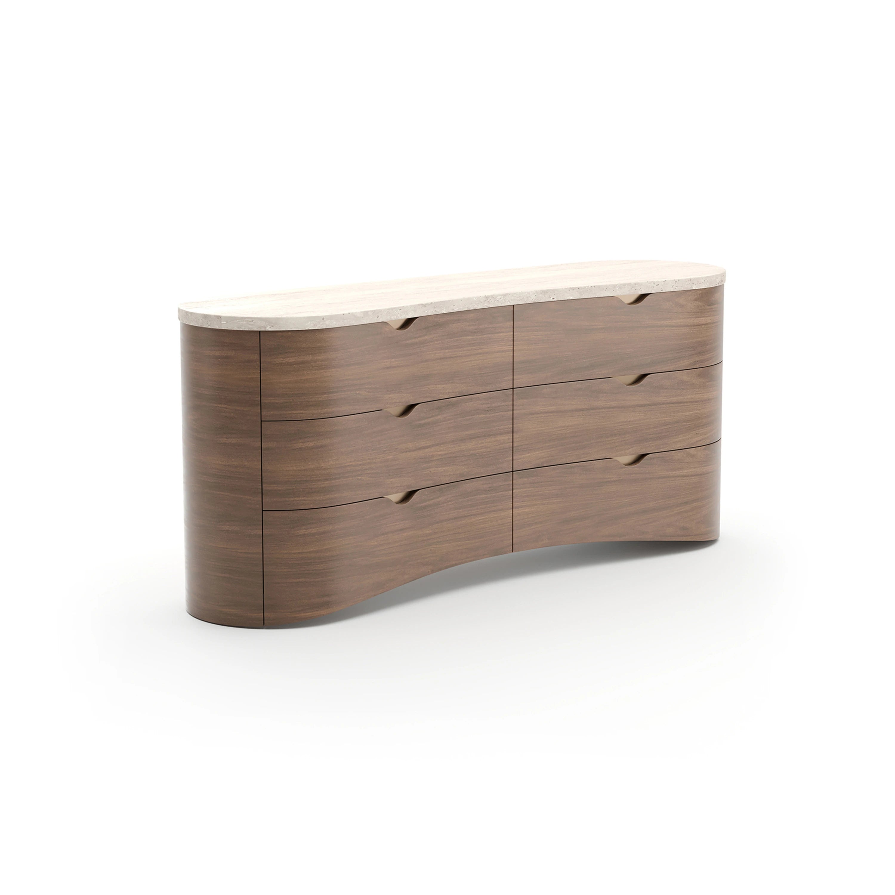 Fleur Dresser Porcini 72" by Caracole - view 4