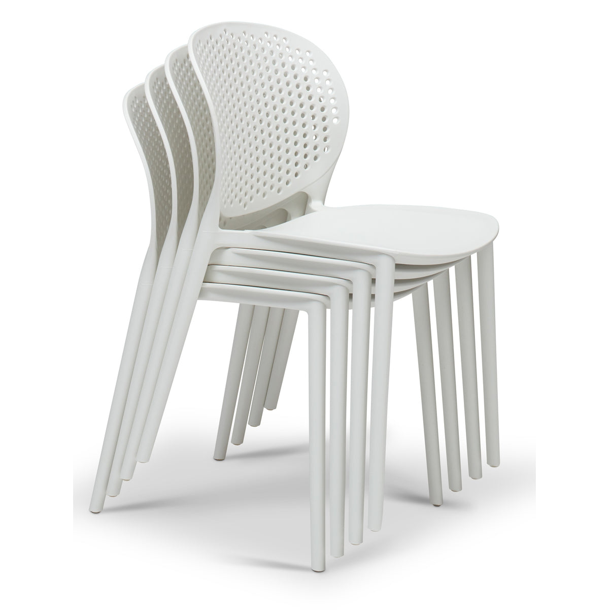 Metro Bailey Side Chair Set of 4 - White Seat by Urbia - detail 5