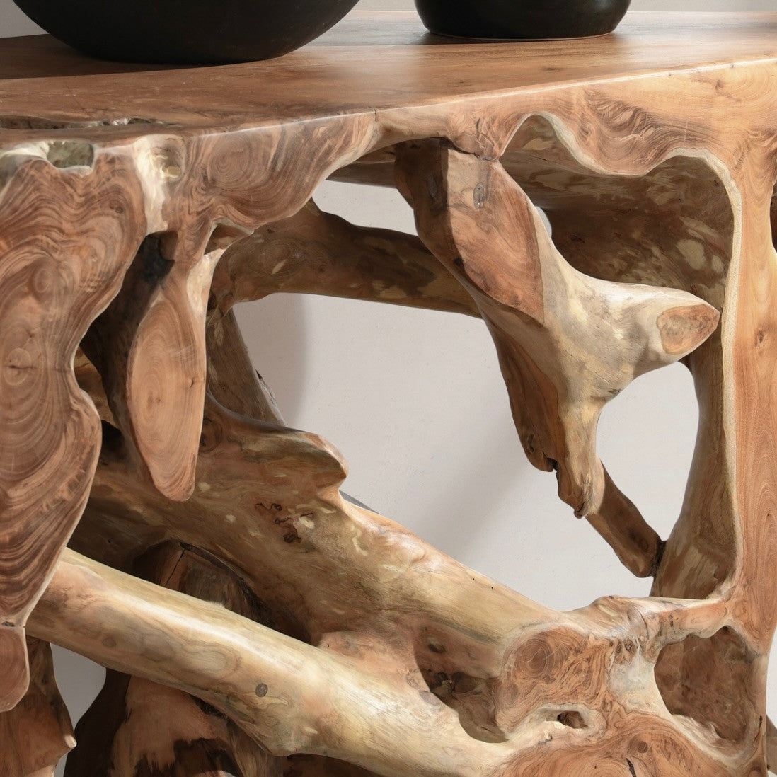 Cypress Teak Root Console Table 70-71"