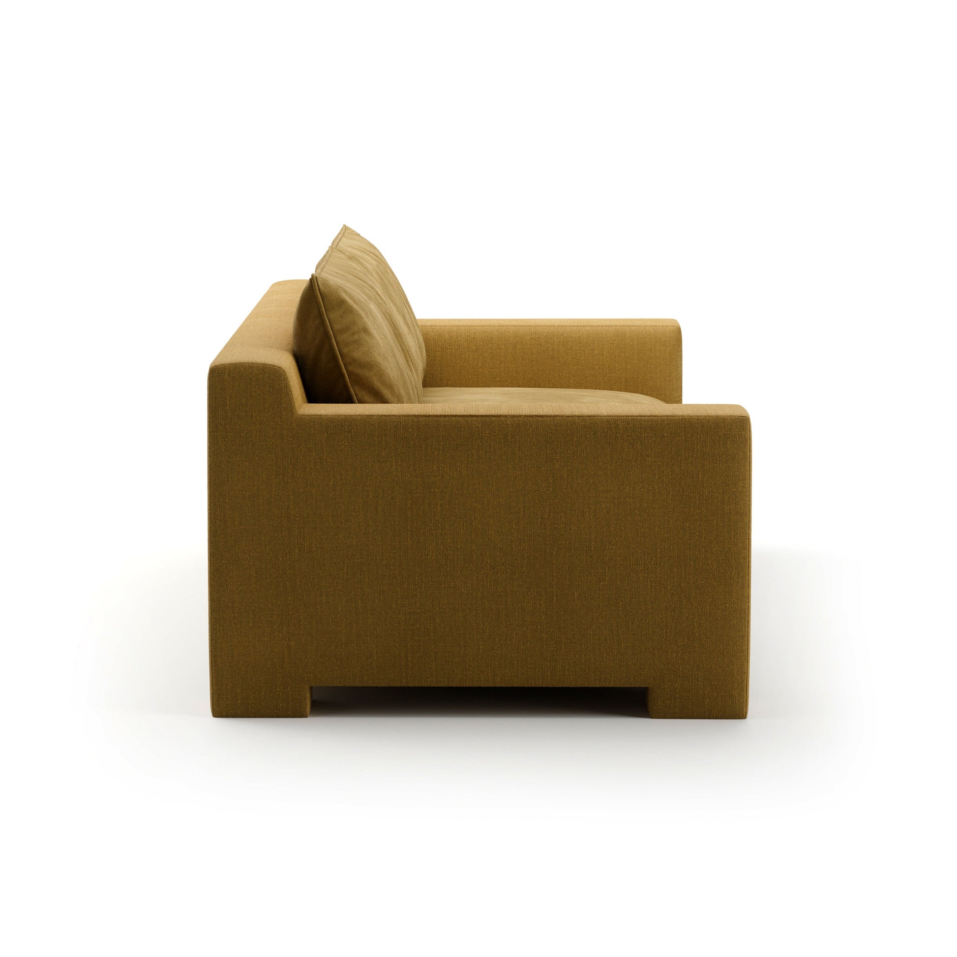 Devon Sofa Camel Knife Edge 84" by Caracole - view 3