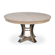 Tower Jupe Dining Table, Med,Moonskin by Sarreid Ltd