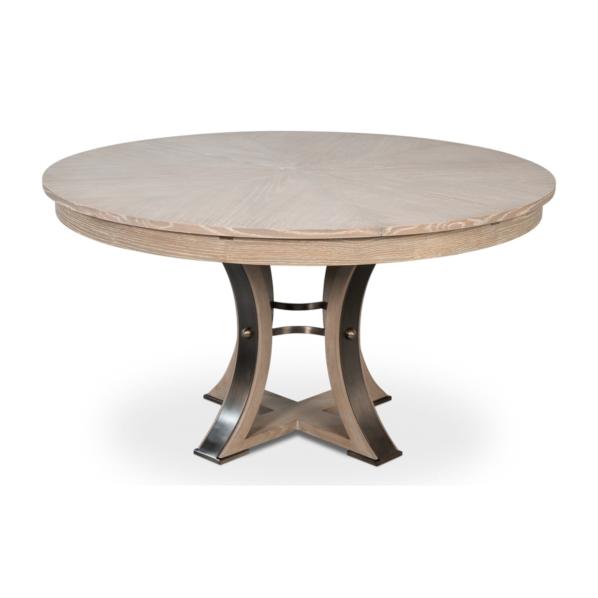 Tower Jupe Dining Table, Med,Moonskin by Sarreid Ltd