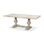 Small 81" Dining Table, As Shown by Sarreid Ltd