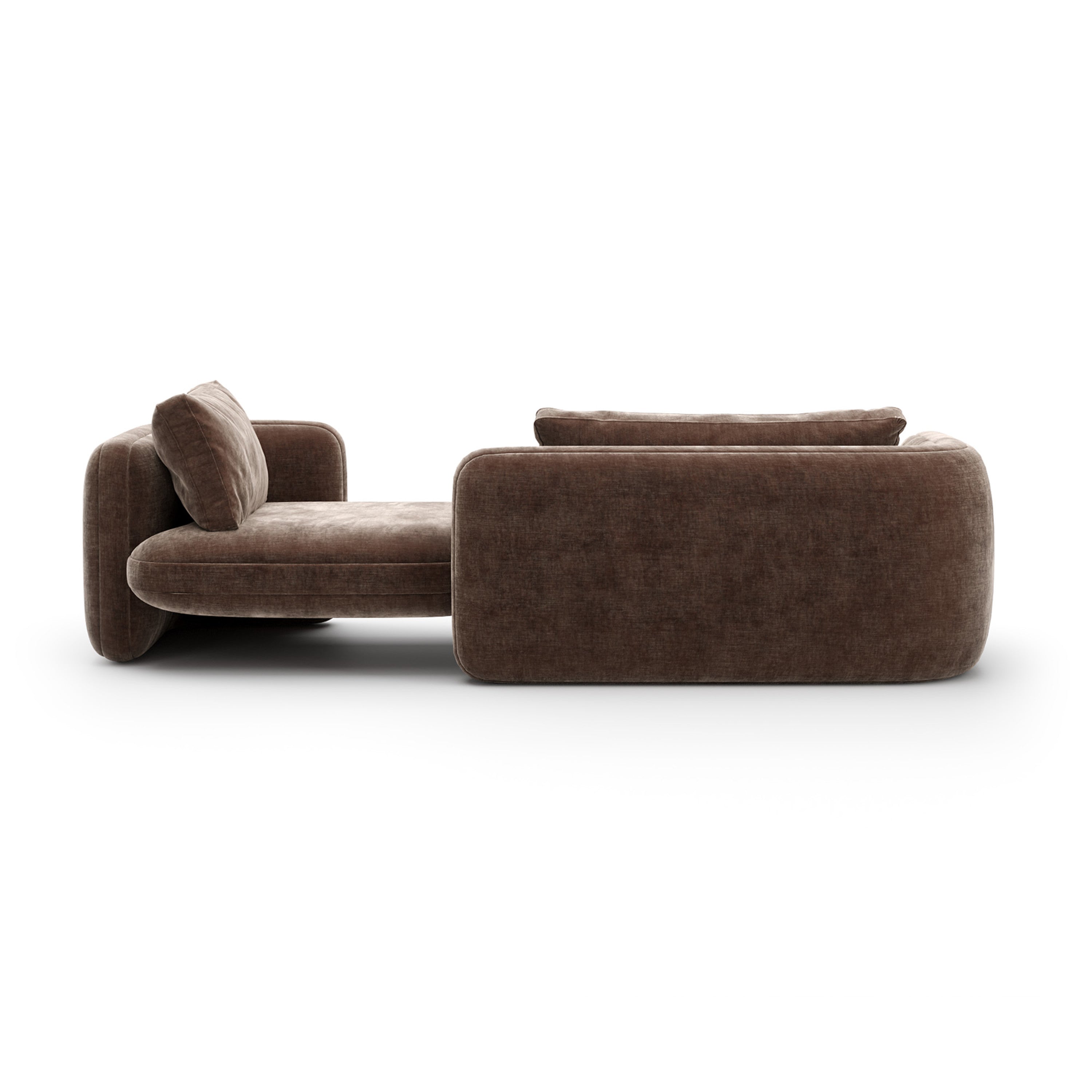 Overlap Chaise 107.50" by Caracole - view 5
